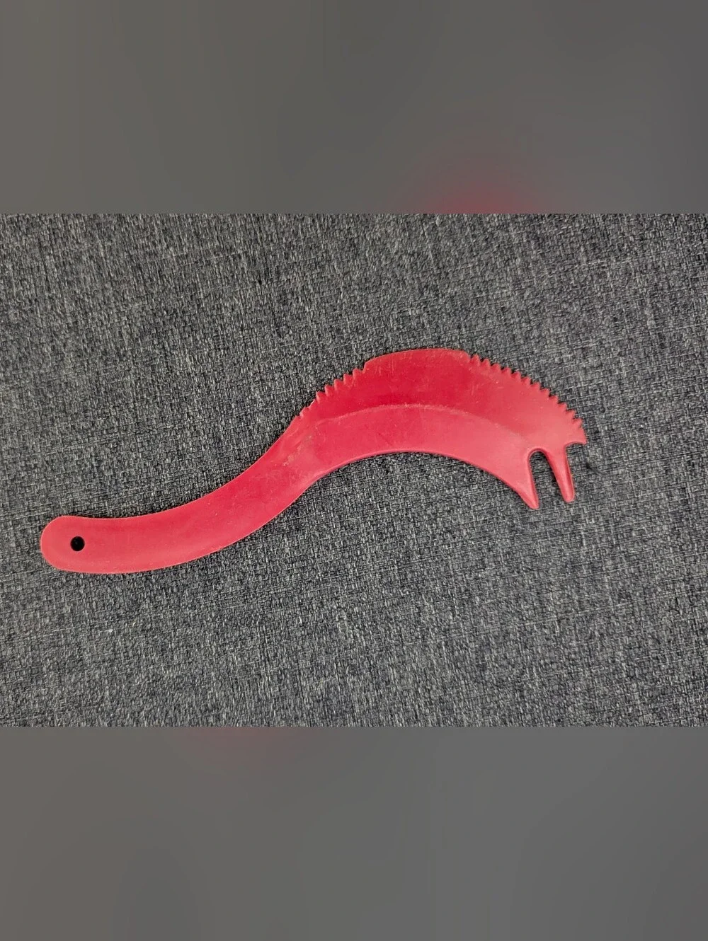 Vintage Tupperware Sli-Saw-All Multi Purpose Kitchen Gadget Red